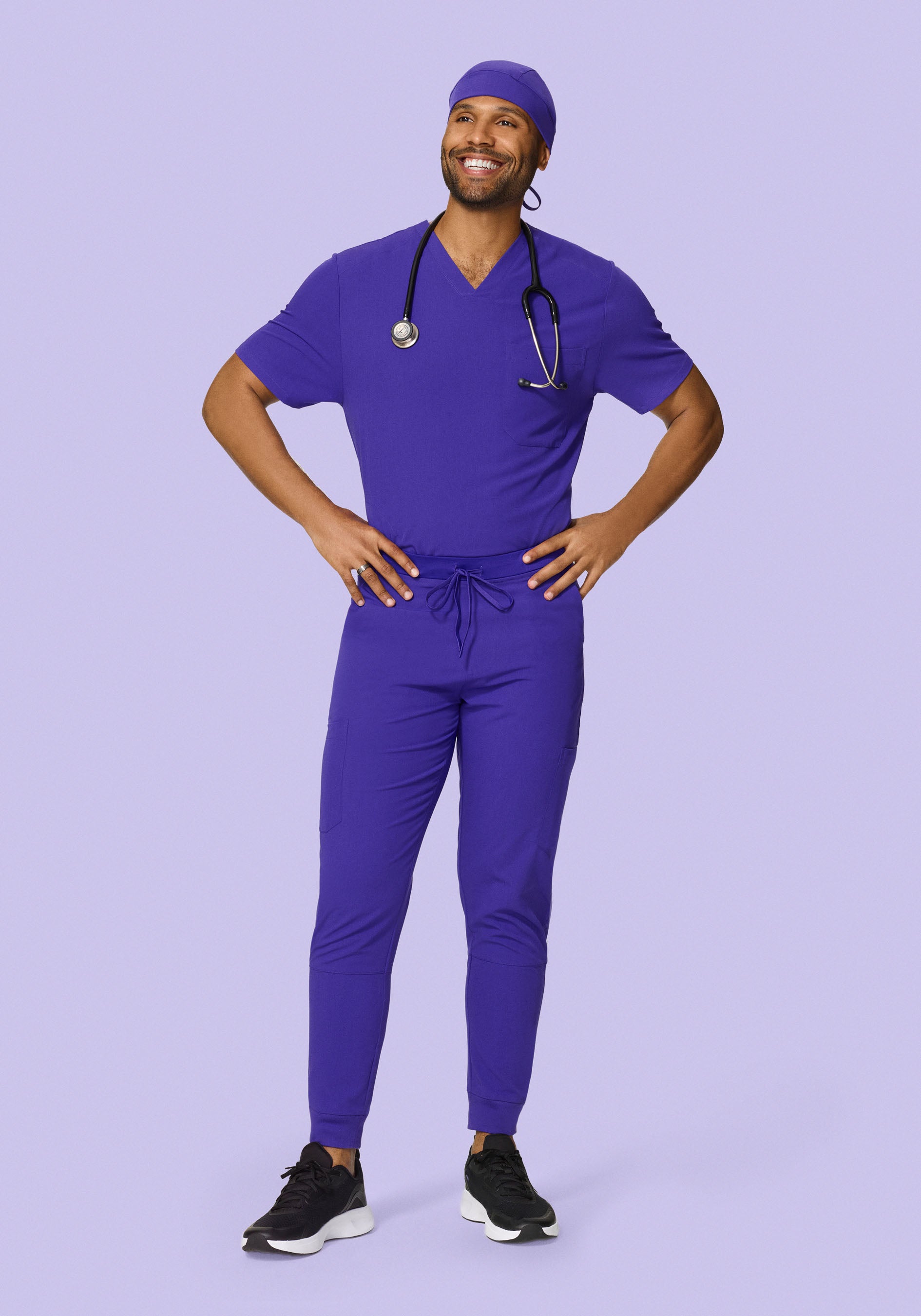 Three Pocket Top True Grape