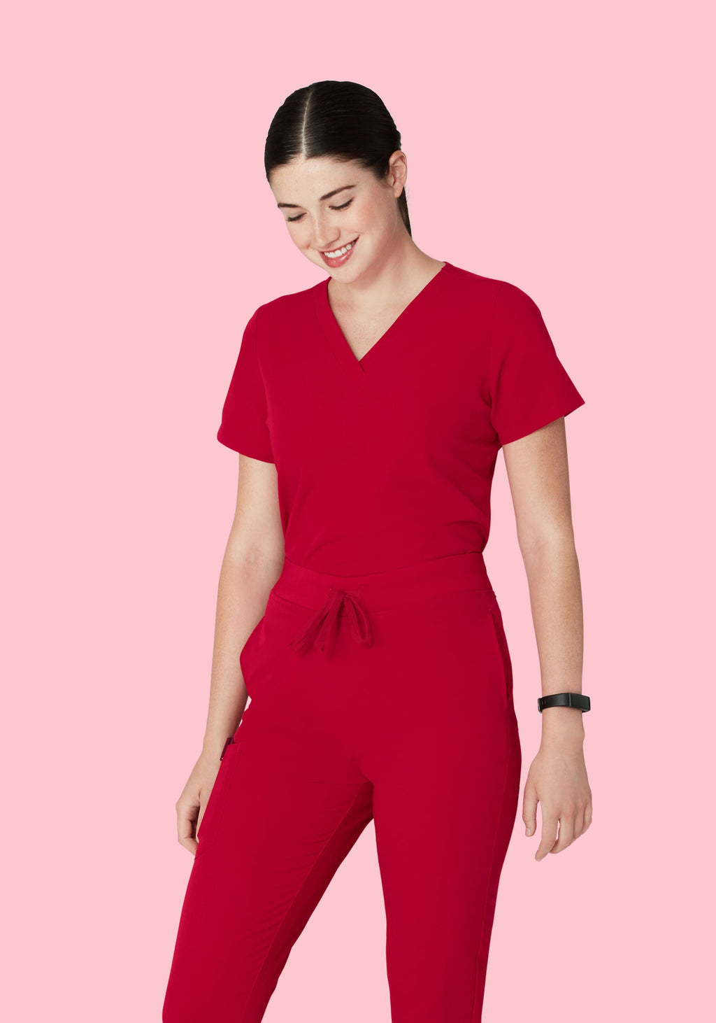 6 Pocket Top Crimson