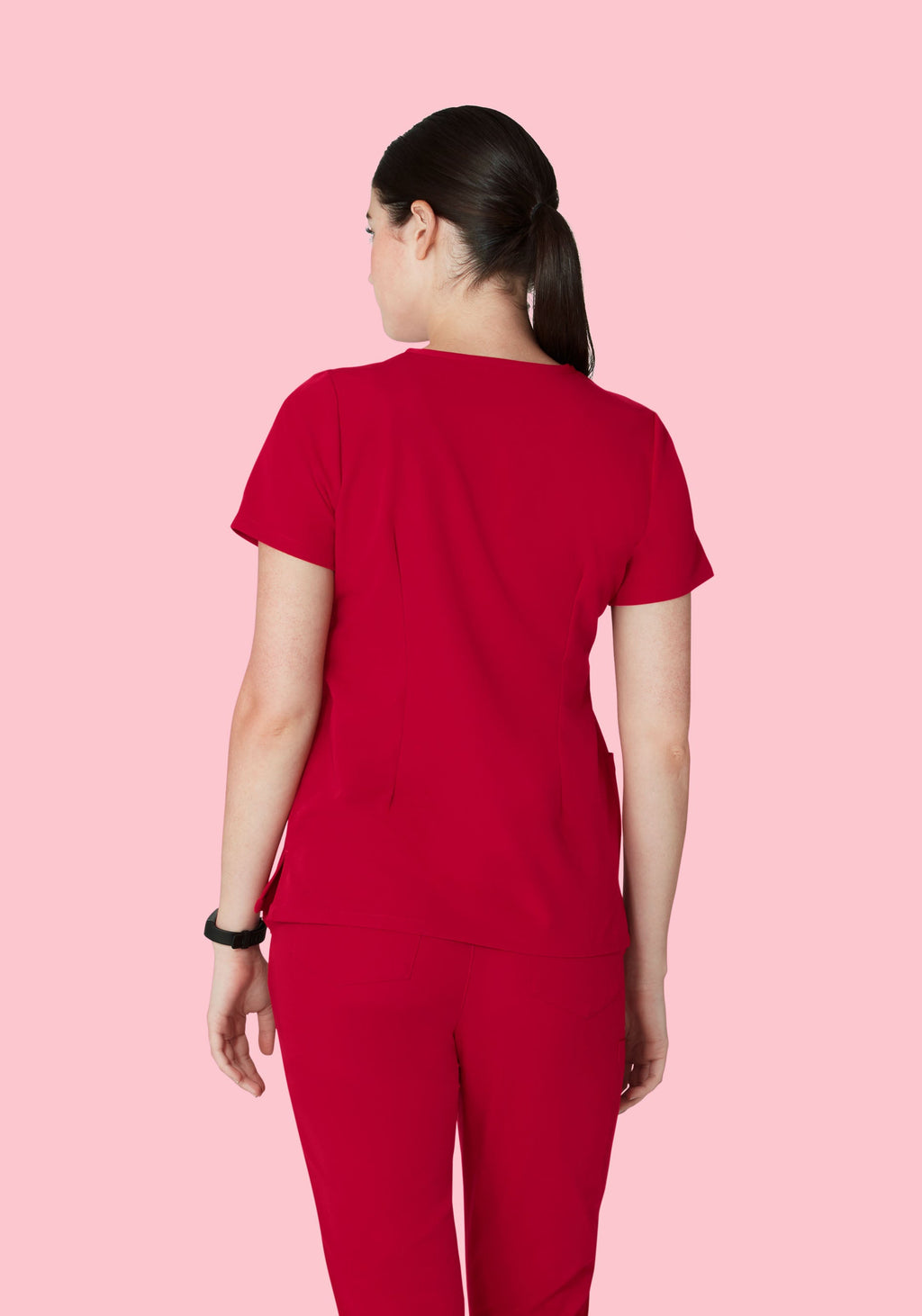 6 Pocket Top Crimson