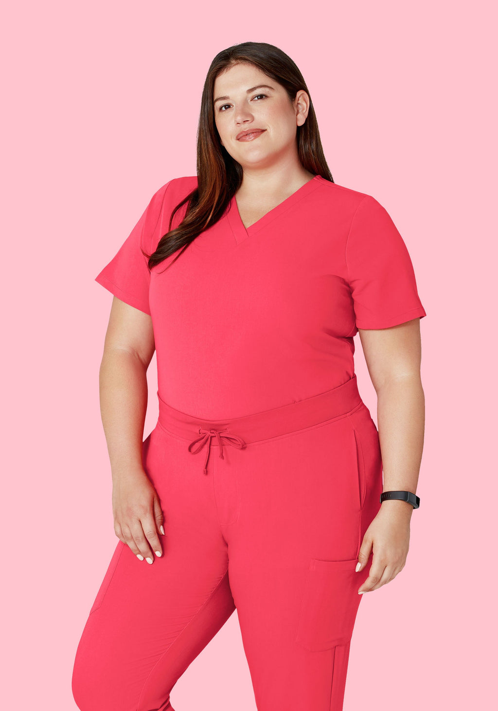 6 Pocket Top Paradise Pink