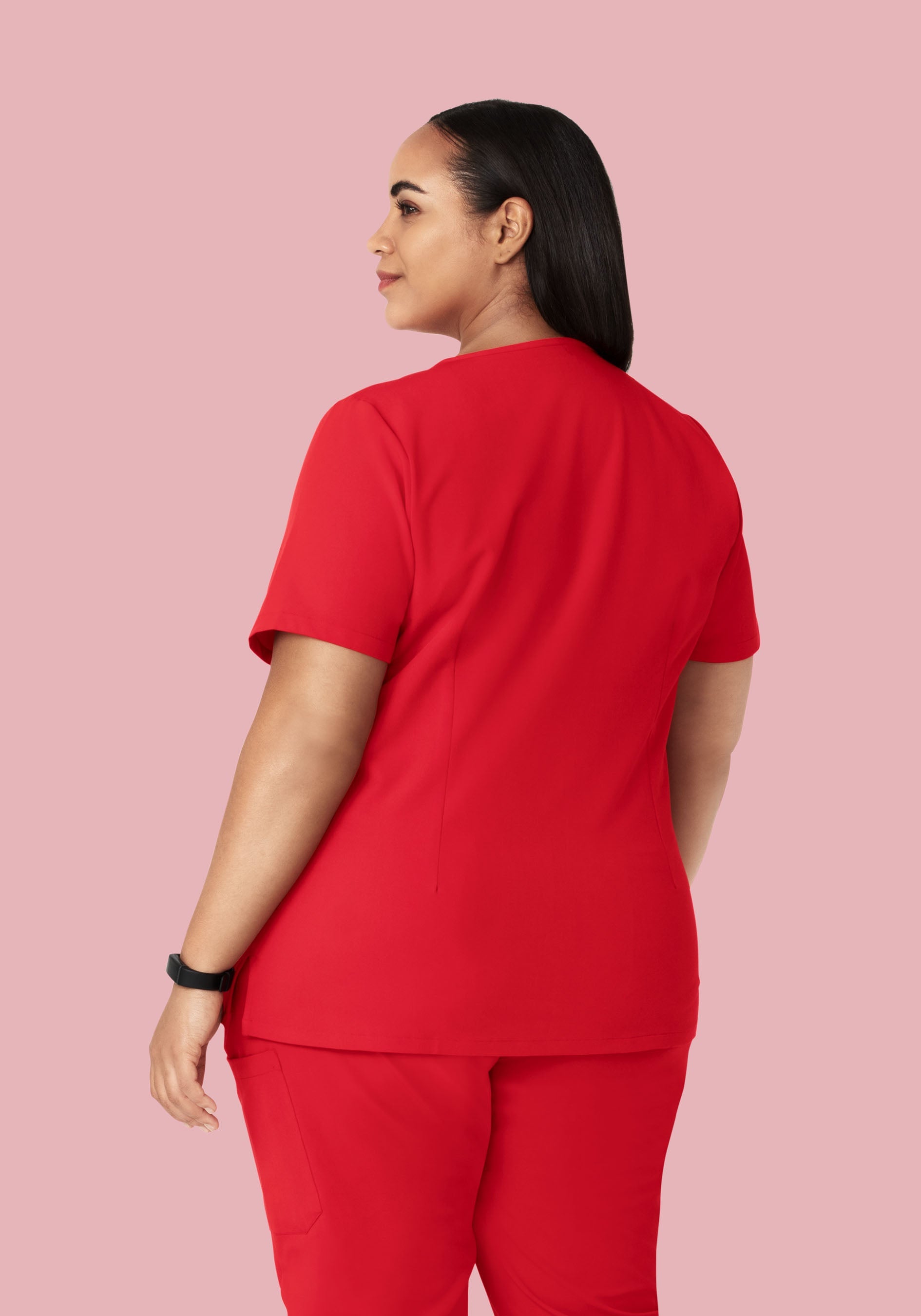 6 Pocket Top Poppy Red