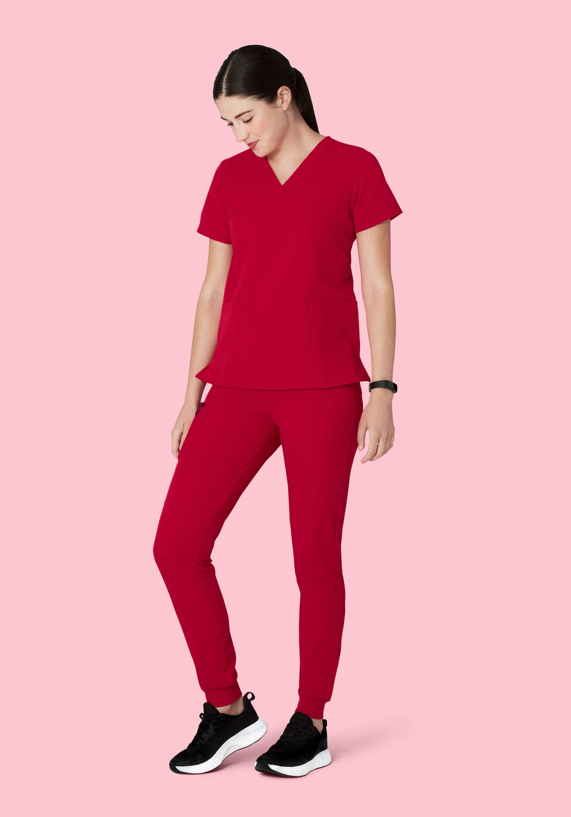 6 Pocket Top Crimson