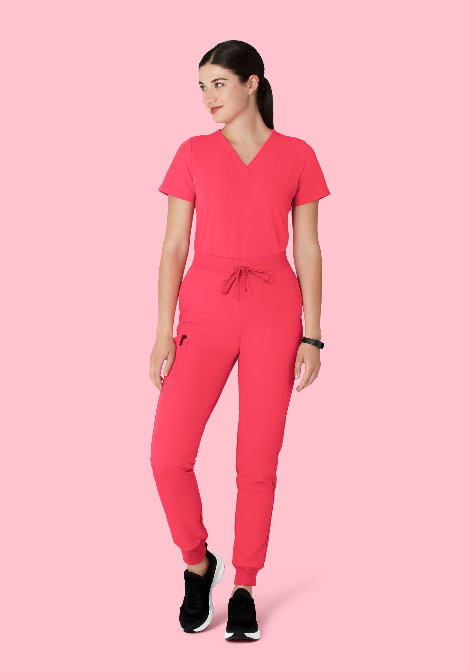 6 Pocket Top Paradise Pink