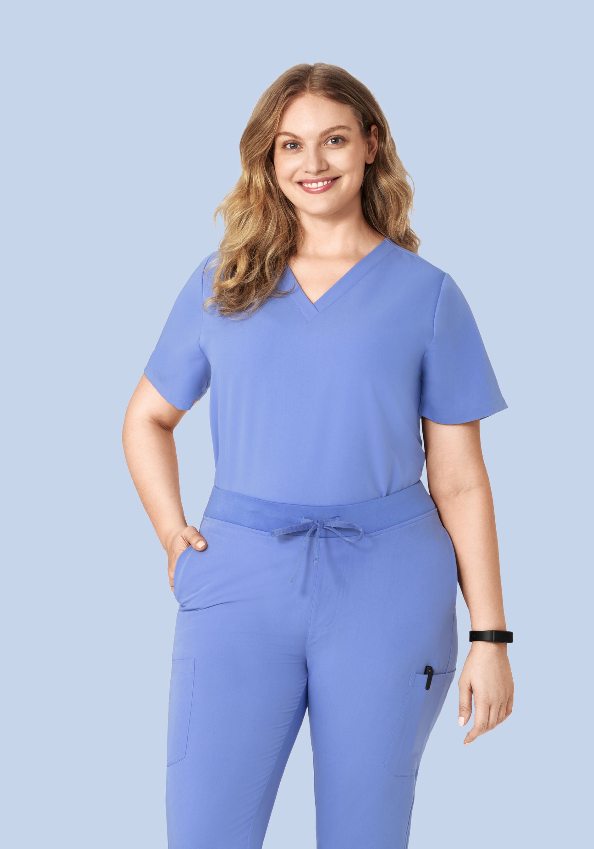 6 Pocket Top French Blue