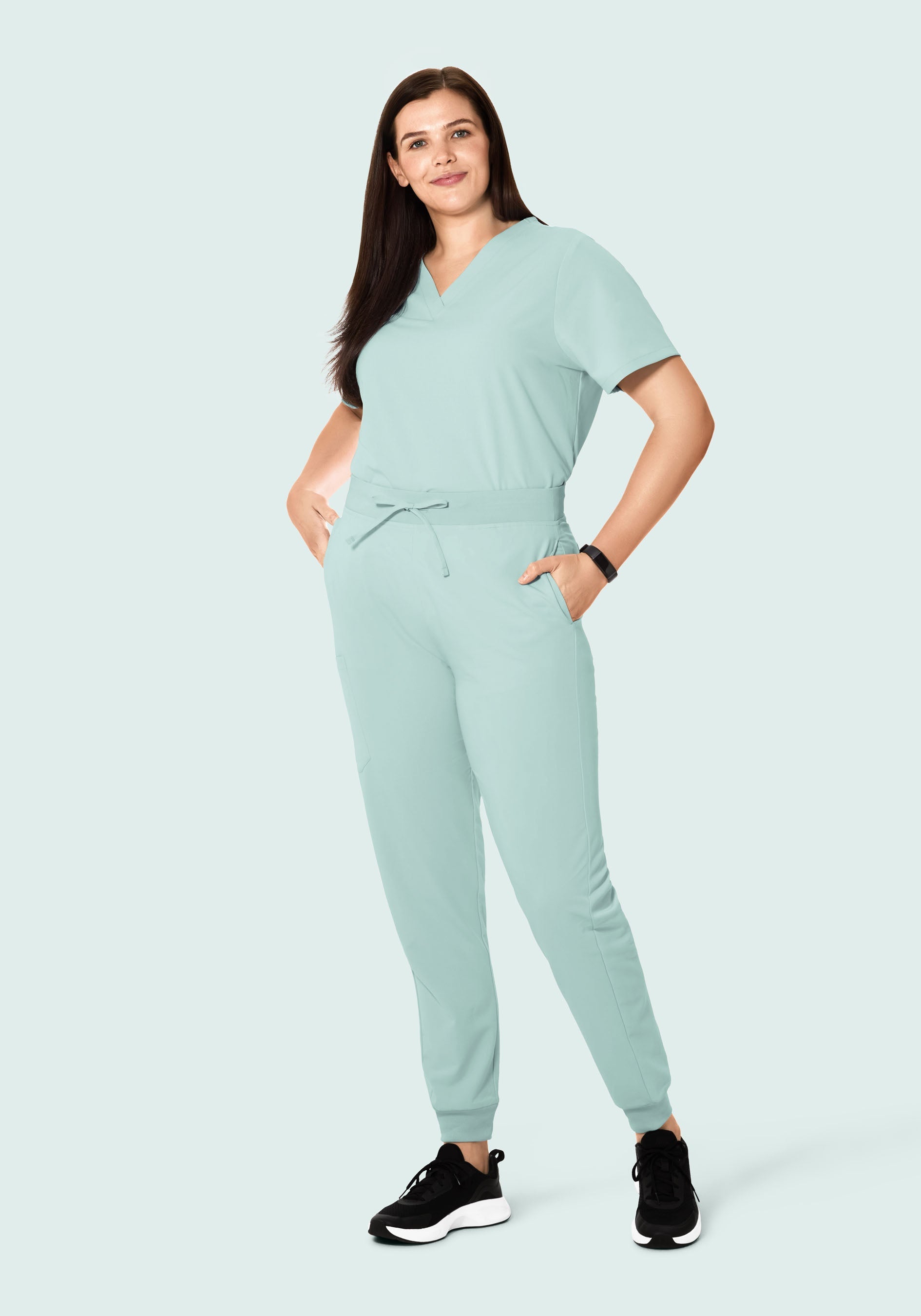 6 Pocket Top Sterling Blue