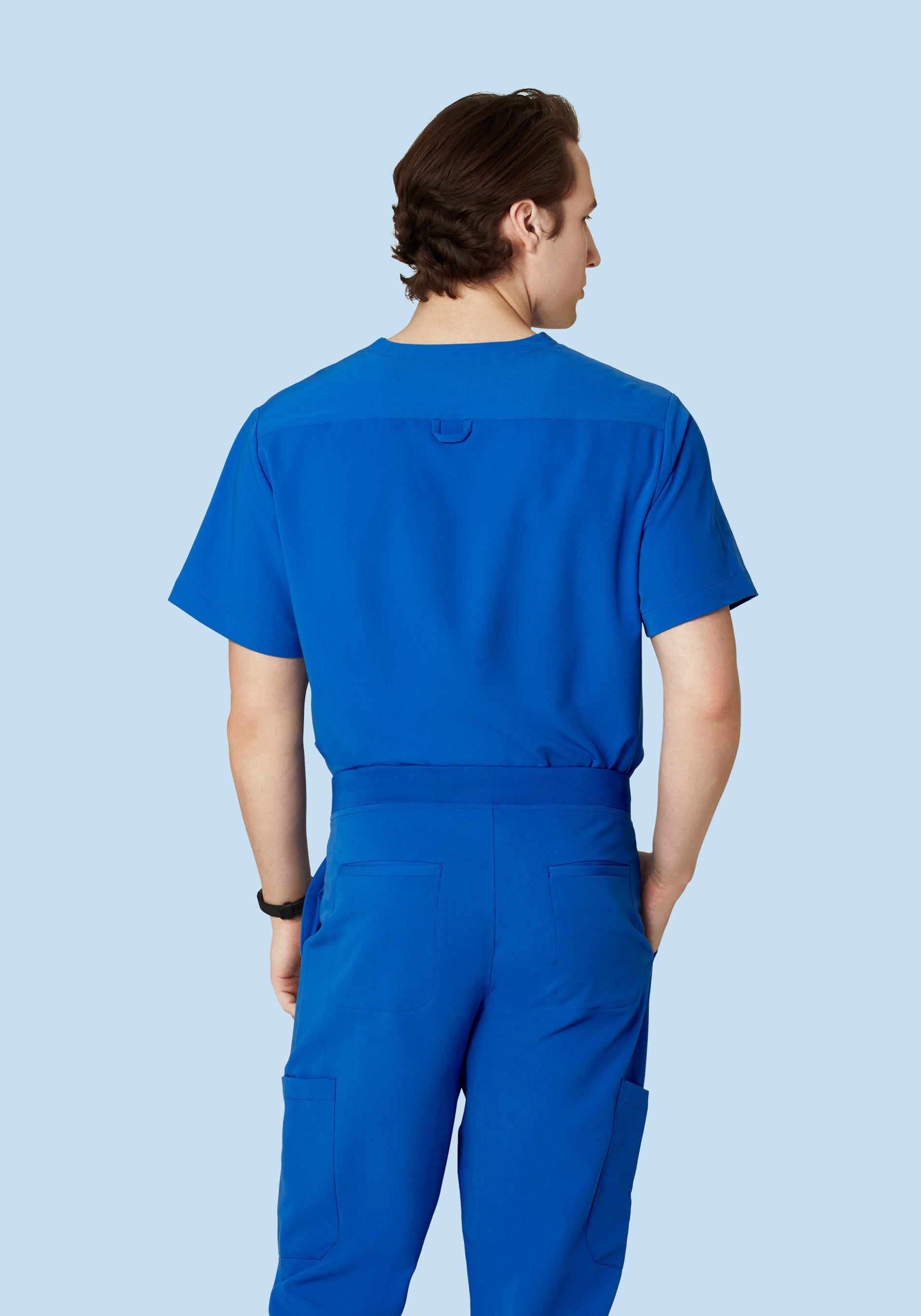 Three Pocket Top Cobalt