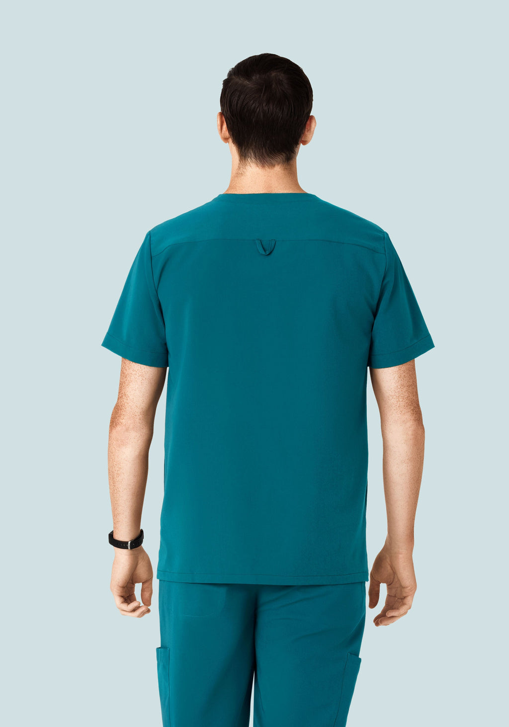 Three Pocket Top Peacock