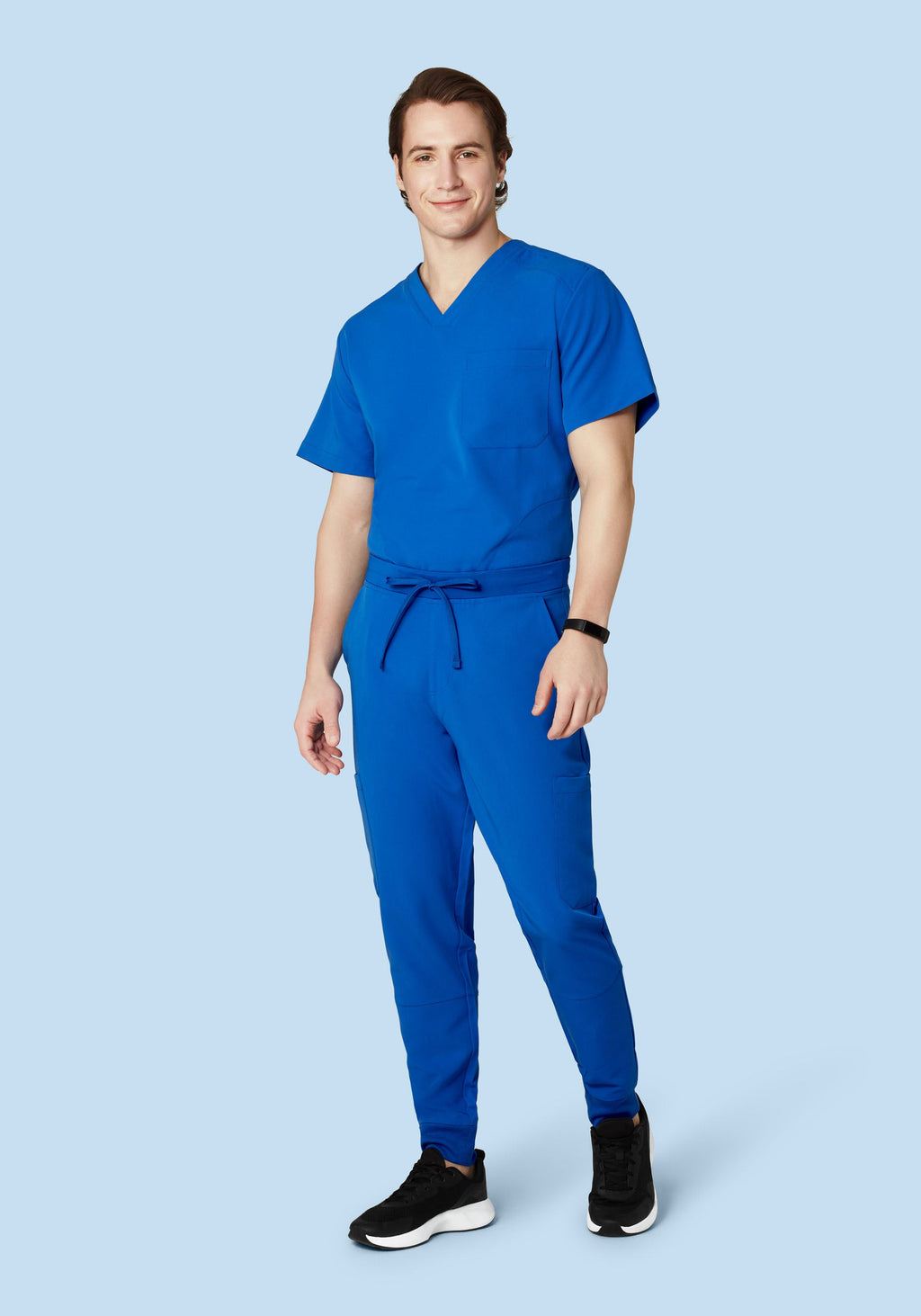 Three Pocket Top Cobalt