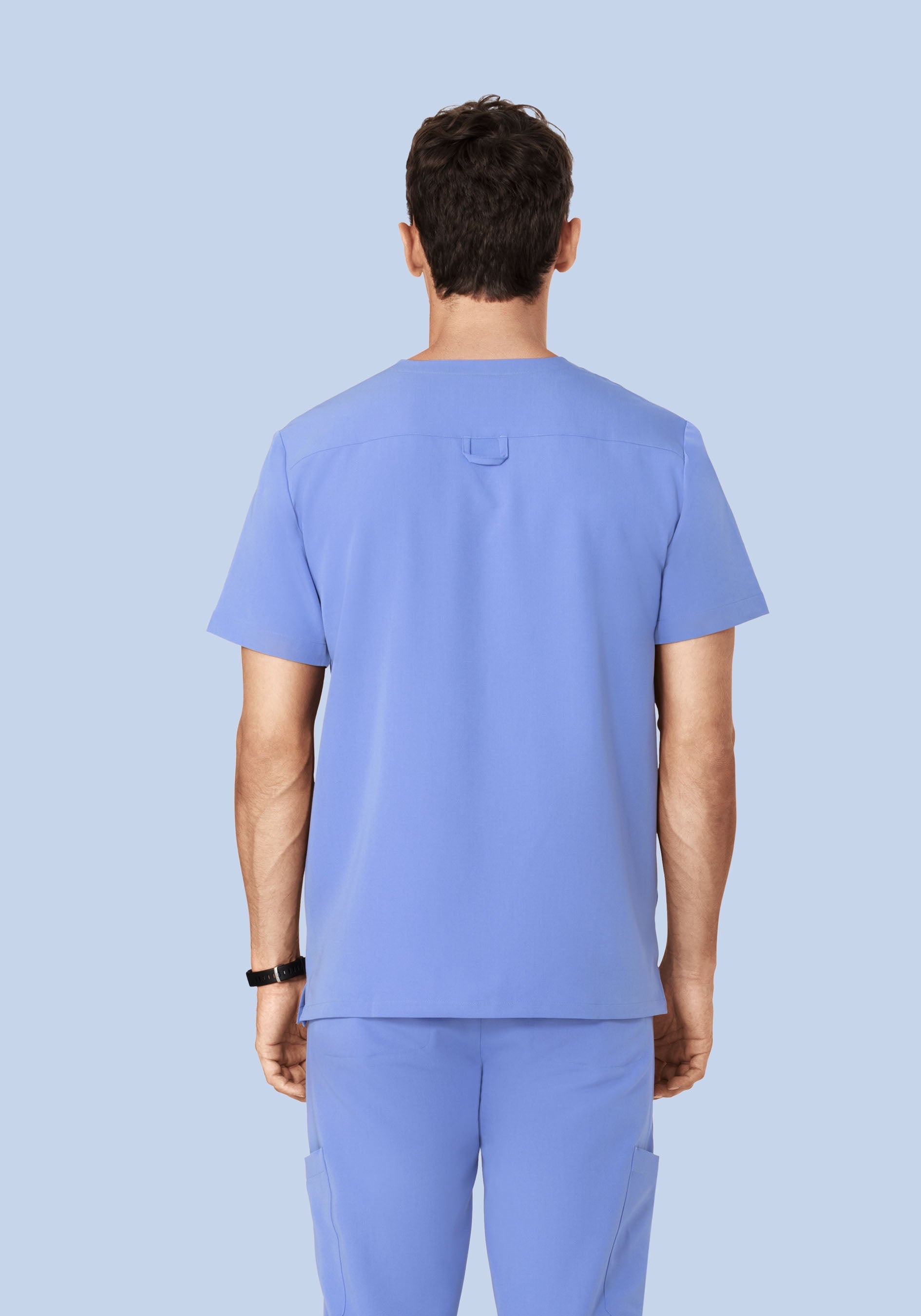 Three Pocket Top French Blue