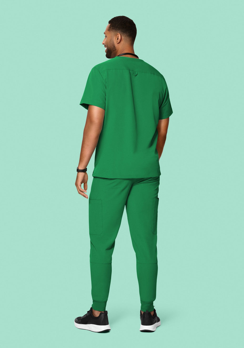 Three Pocket Top Emerald