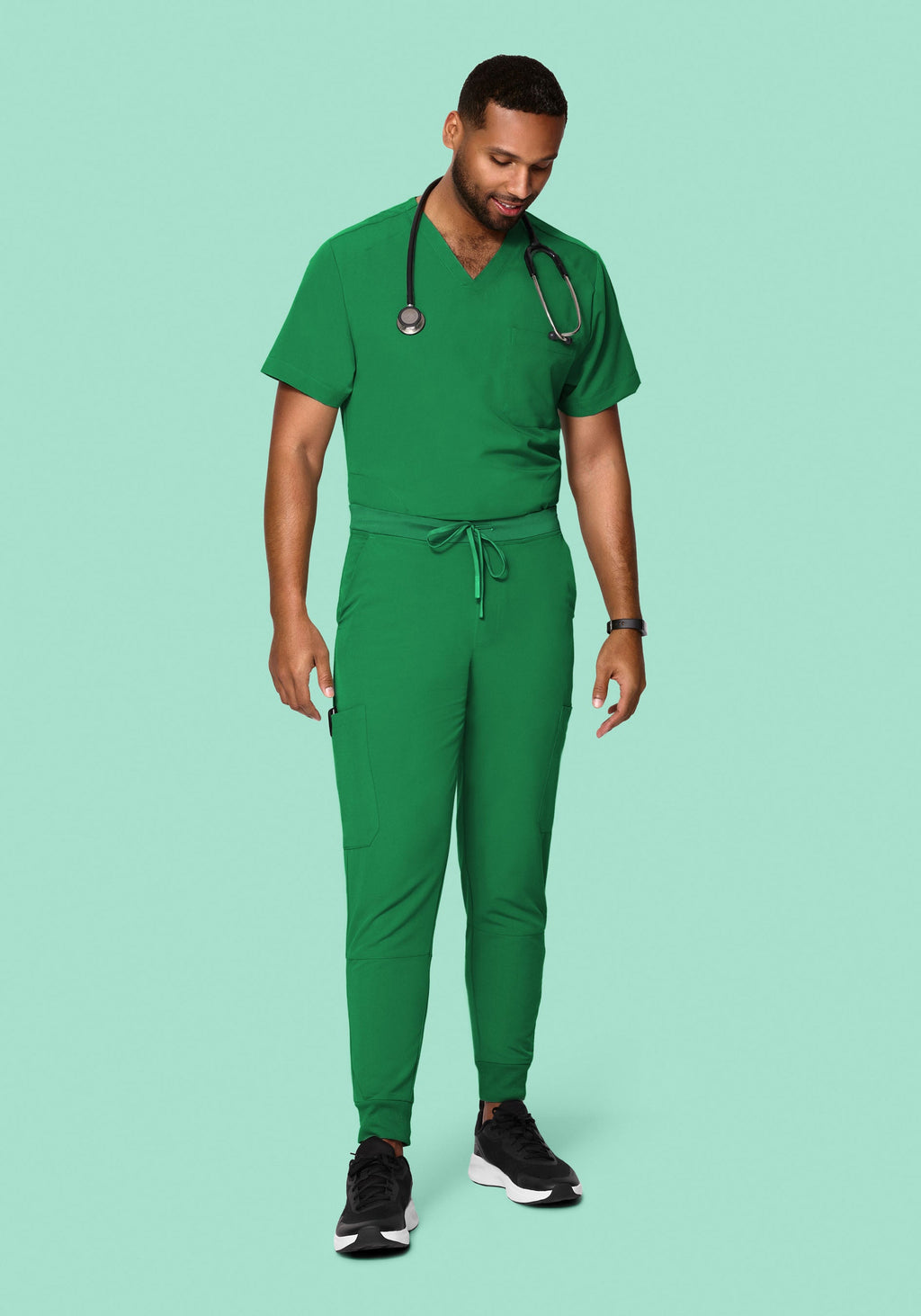 Three Pocket Top Emerald