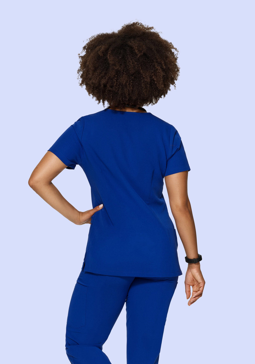 6 Pocket Top Galaxy Blue