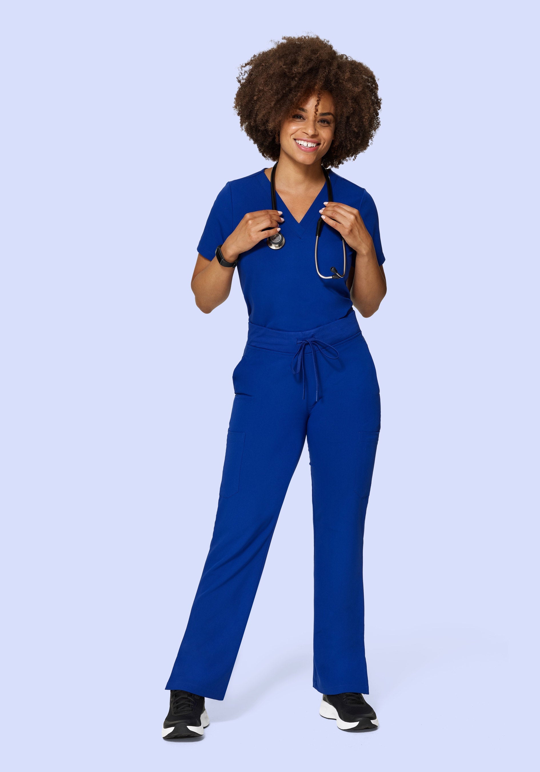 6 Pocket Top Galaxy Blue