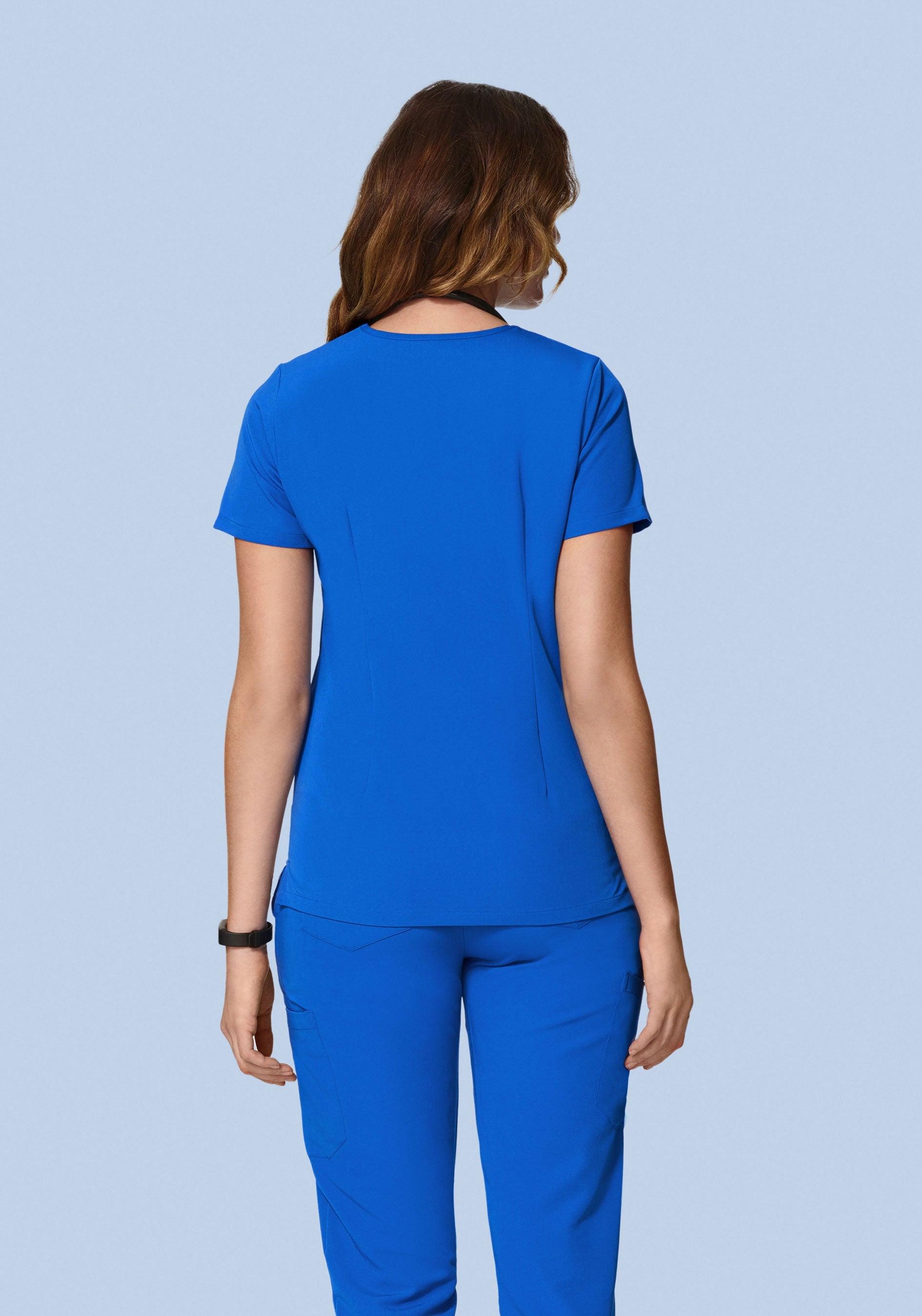 6 Pocket Top Royal Blue